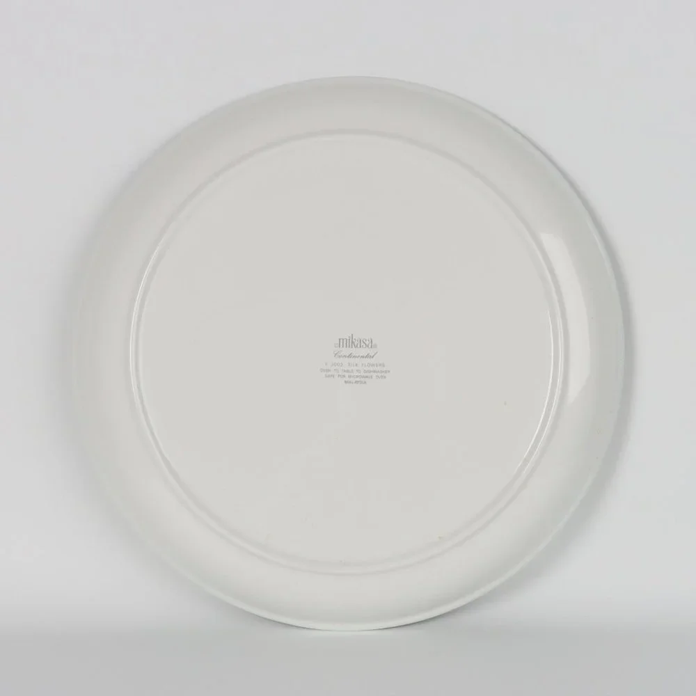 Vintage Mikasa Silk Flowers Round Party Platter 14